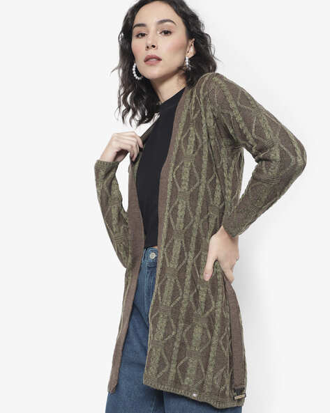 Knitted Long Cardigan