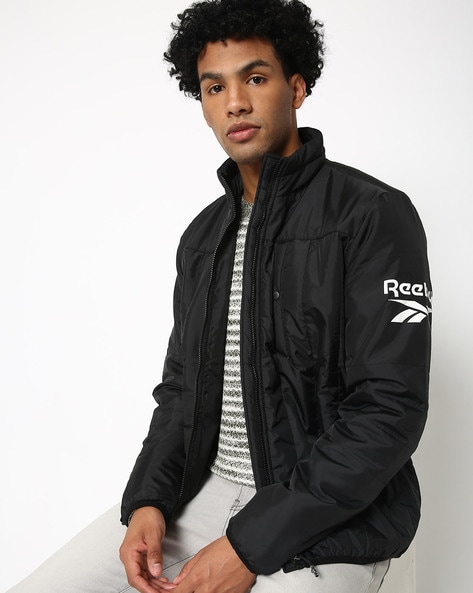 Buy Black Jackets & Coats for Men by Reebok Online | Ajio.com