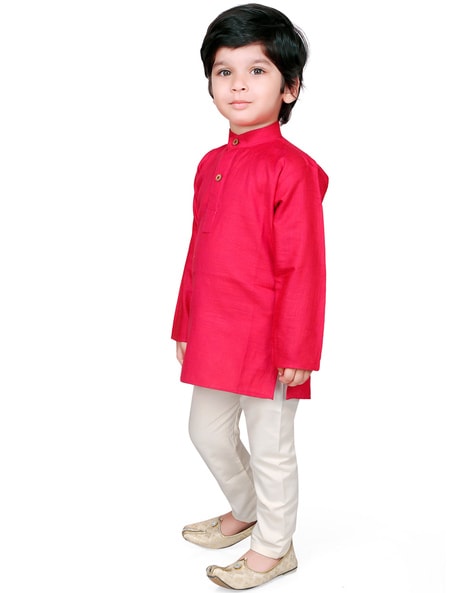 Woven Kurta Pyjama Set