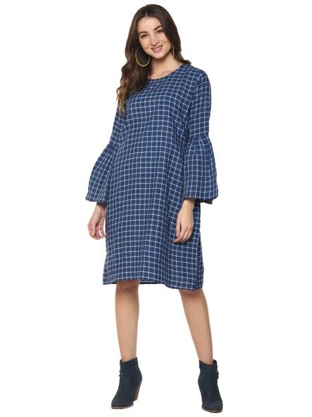 Buy Blue Dresses for Women by Mayra 