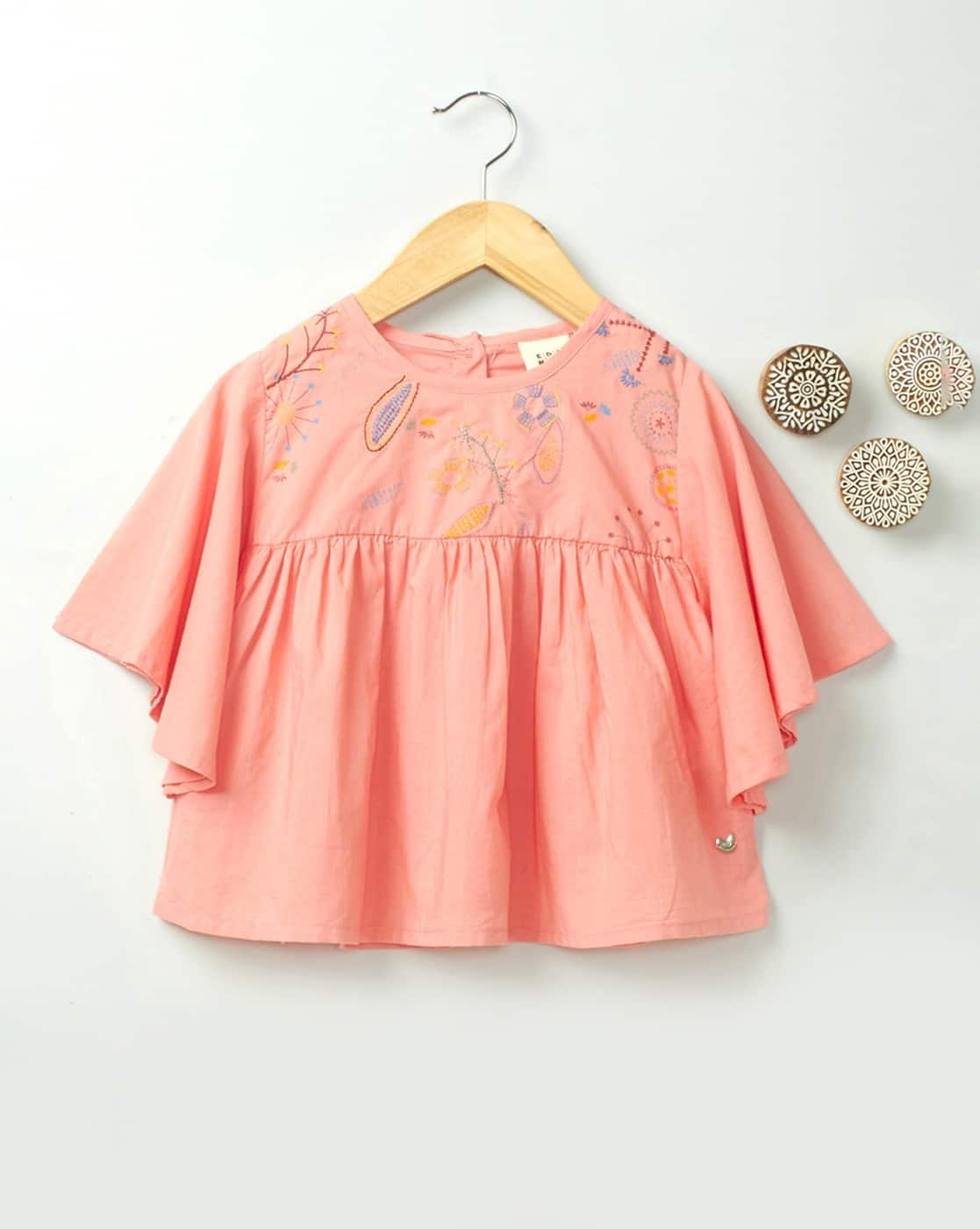 トップス andmary Dada ribbon tops pinkbeige andmary Dada ribbon tops pink beige 未開封（andmary Nancy