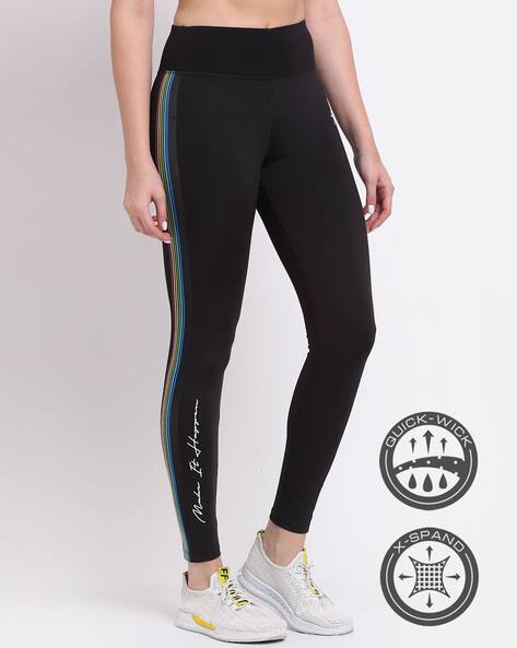 Buy Black Leggings for Women by Incite 