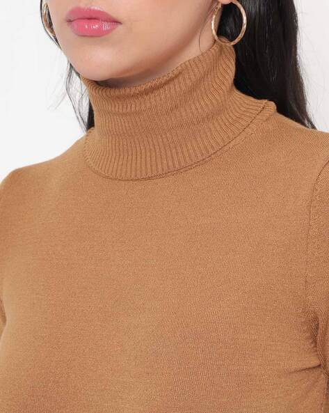 Buy Camel Brown Tops for Women by Sateen Online Ajio