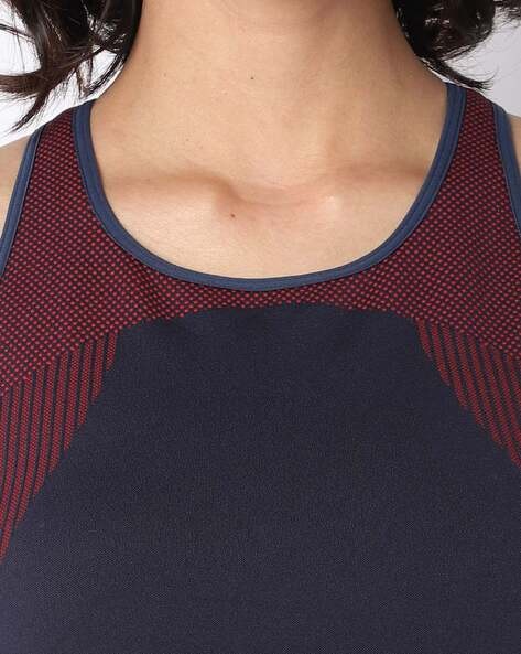 Sports Bra with Cross-Strap Back