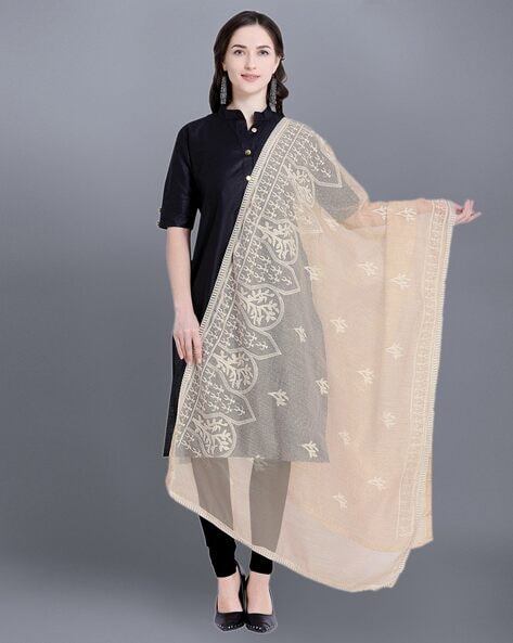 Floral Pattern Dupatta Price in India