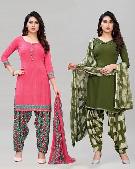 Payal Creation Cotton Blend Embroidered Salwar Suit Material Price in India  - Buy Payal Creation Cotton Blend Embroidered Salwar Suit Material online  at Flipkart.com