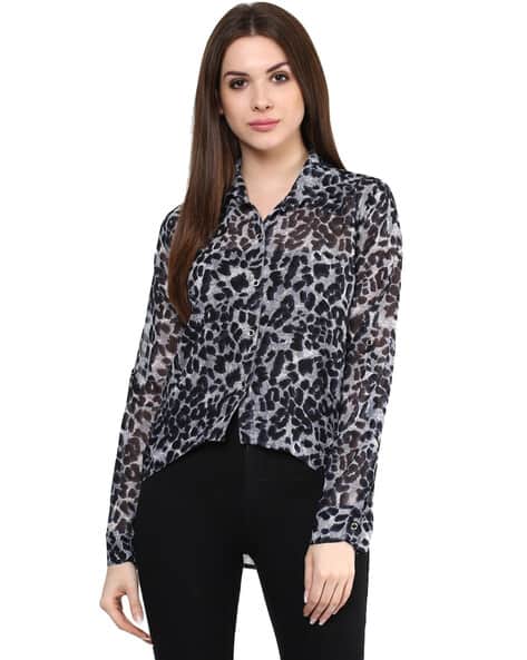 Buy Grey Shirts for Women by Mayra 