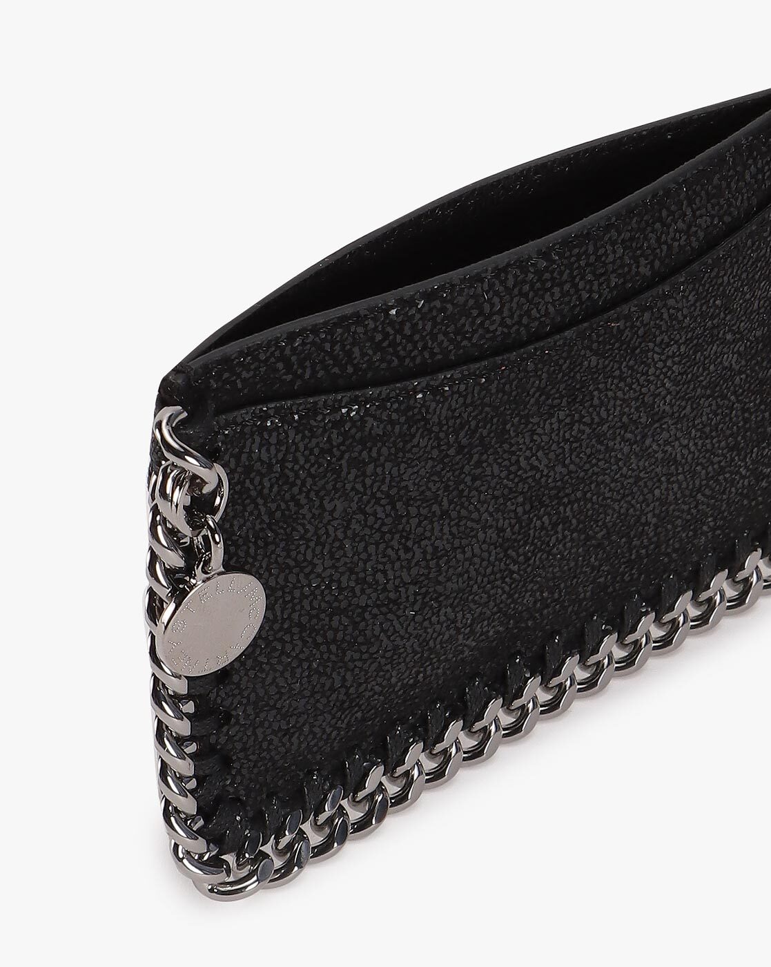 Save 56% Stella McCartney Leather Falabella Cardholder in Black Womens Accessories Wallets and cardholders 