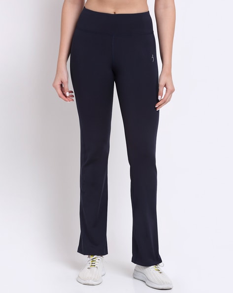 Wide-Leg Track Pants with Insert Pockets