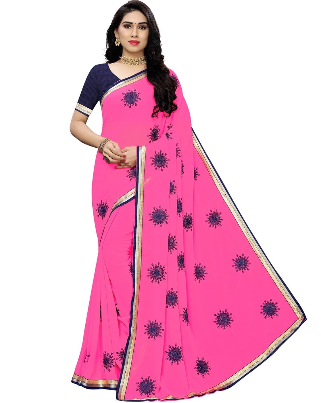 new model work saree