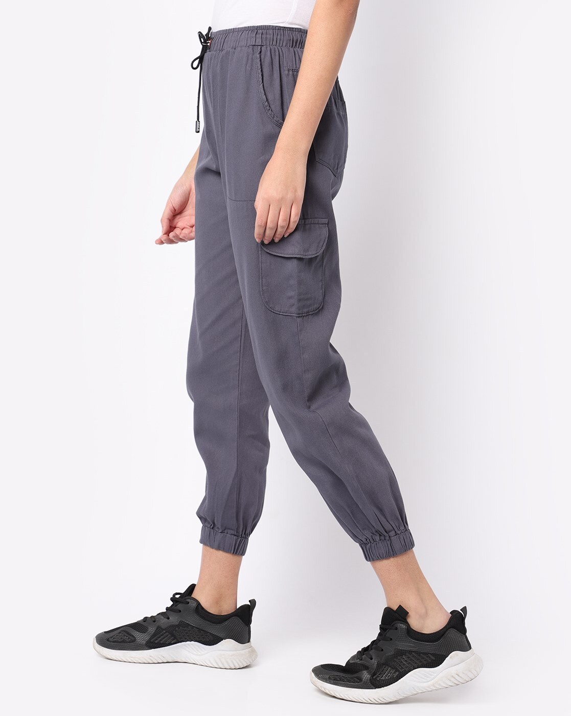 Best Deal for HUANKD Cargo Pants for Women, Grey Sweatpants Christmas