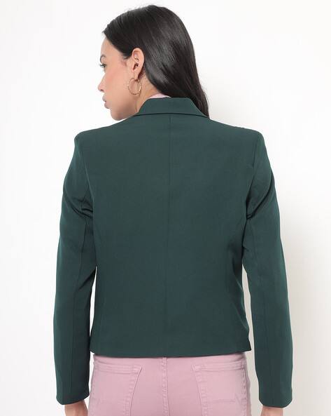 hunter green blazer