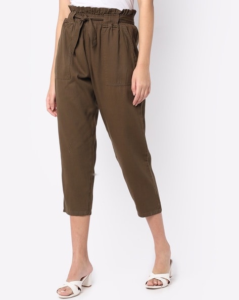 How to Wear Paper-Bag Pants this Fall - PureWow