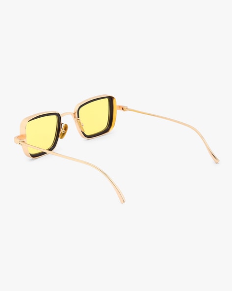 Buy Crazywinks Kabir Singh Inspired Lightweight Sunglasses for Men and  Women (Gold-Yellow) Online at Best Prices in India - JioMart.