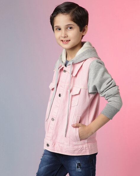 Hope & Henry Boys' Classic Seersucker Suit Jacket, Classic Pink Seersucker,  7 : Target