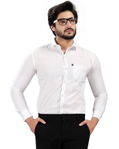 Black paint hot sale white shirt