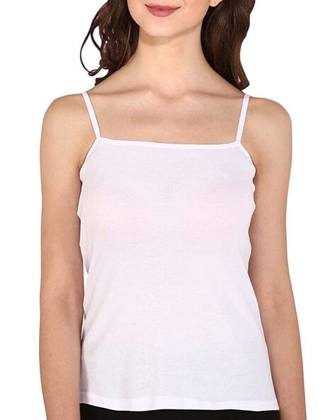 White Cotton Ladies Plain Camisole at Rs 60/piece in Chennai