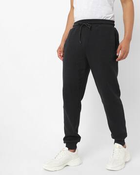 Buy Black Track Pants for Men by French 