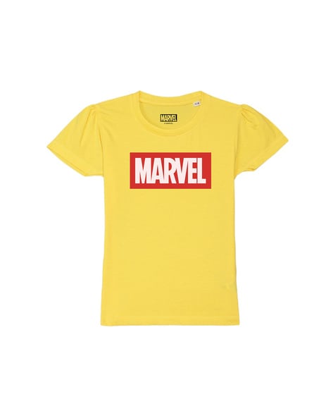 Shop Vintage Marvel Logo Printed Mens T-Shirt Online | Celfiedesign