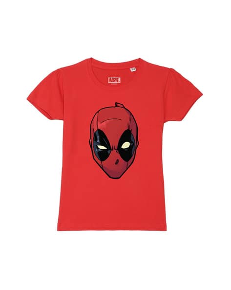 Buy Red Tshirts for Girls by Marvel Avengers Online