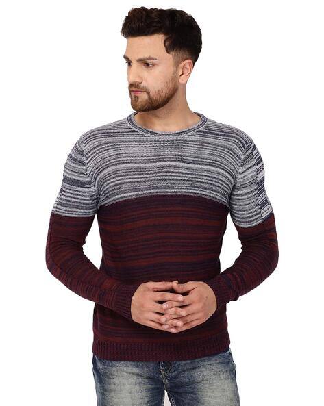 Buy Grey \u0026 Maroon Sweaters \u0026 Cardigans 