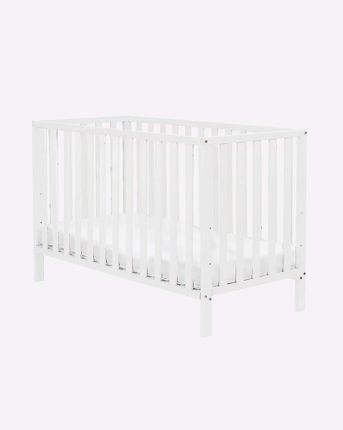 white small cot