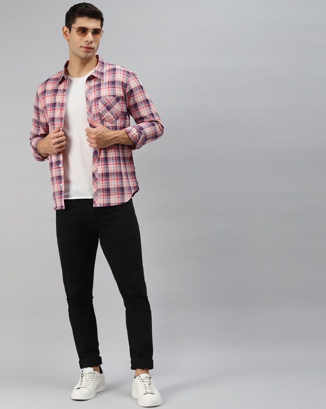 Buy Pink Shirts for Men by Hubberholme Online