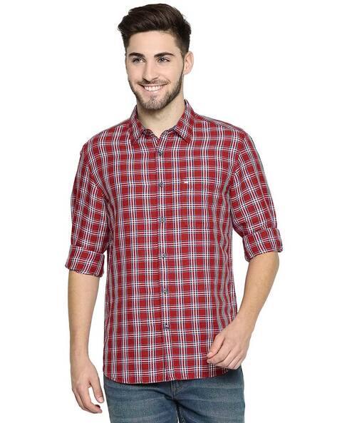 Buy Red Shirts for Men by BASICS Online 