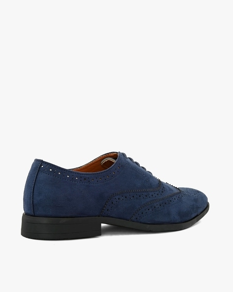 navy blue church shoes