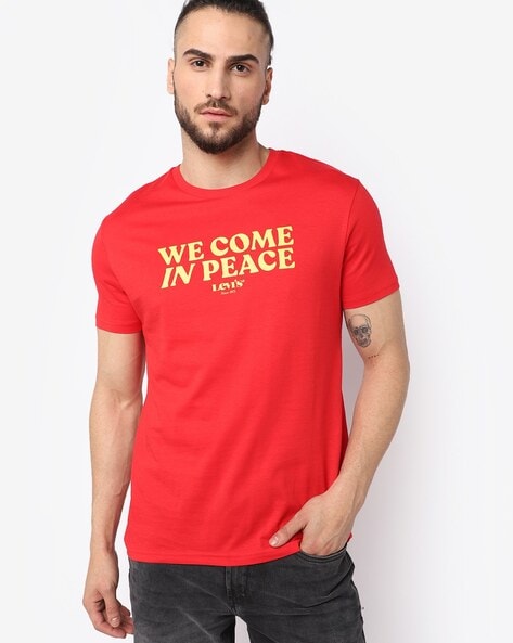 we come in peace levis t shirt