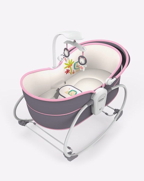 Mastela 5 in 1 rocker best sale bassinet india