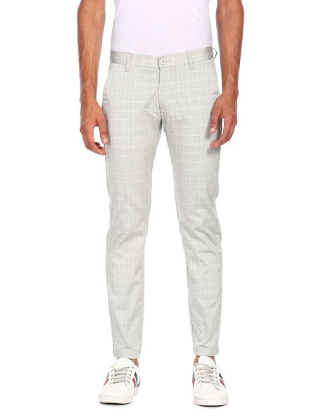 Buy Grey Trousers & Pants for Men by Ruggers Online