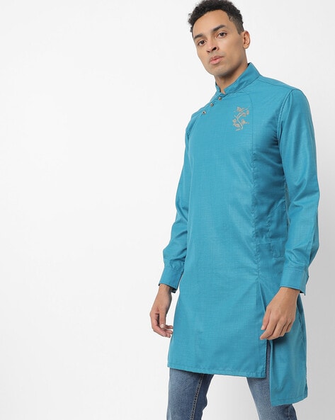 Full Sleeves Kurta with Insert Pockets