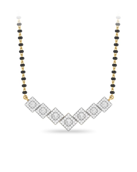 Pc jewellers hot sale diamond mangalsutra