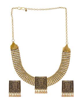 Buy Gold-Toned FashionJewellerySets for 