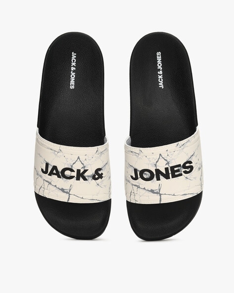 Jack and Jones slippers in grey - ShopStyle-happymobile.vn