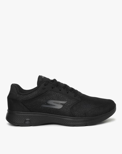 mens skechers shoes black