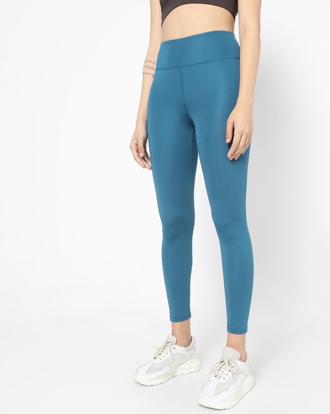 petrol blue align leggings