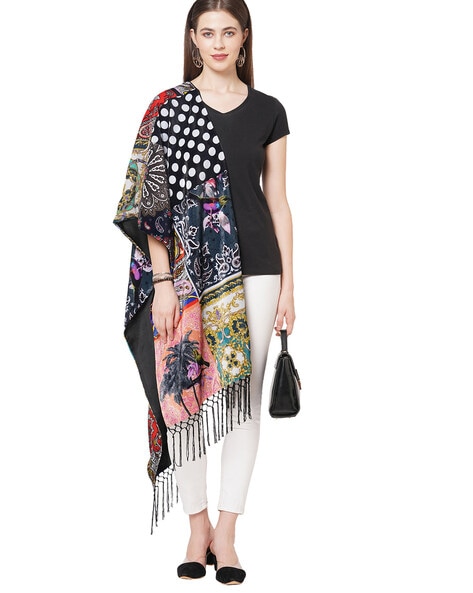 Graphic Print Scarf Price in India