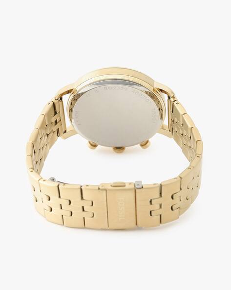 Gold-Toned Watches for Men by FOSSIL 