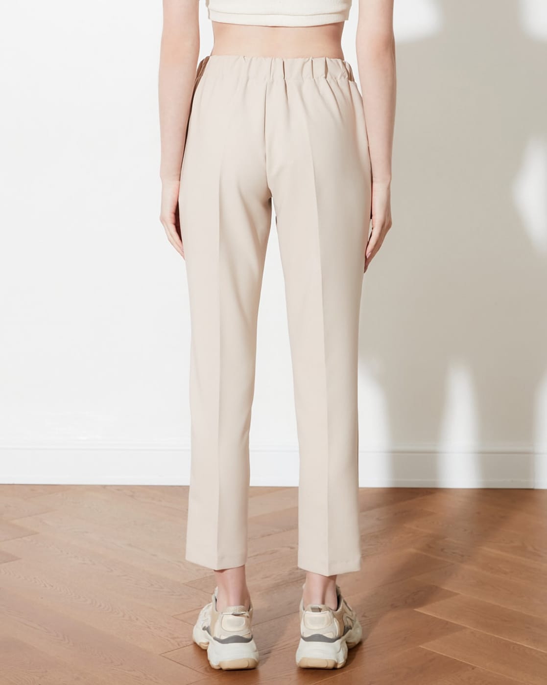 Buy Beige Trousers & Pants for Women by TRENDYOL Online