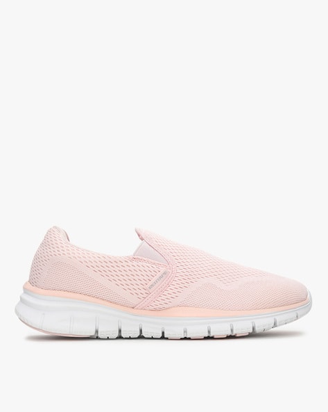 Round-Toe Slip-On Walking Shoes - Main Image