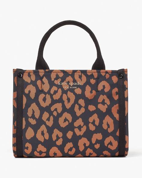 Kate Spade Leopard Print Leather Large Shoulder Bag | eBay