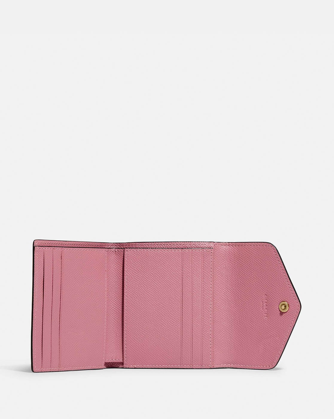 Authenticated Used LOUIS VUITTON Tri-Fold Wallet Portofeuil Rock Mini  Initials N.I M69813 Pink Crystal Rose Ladies 