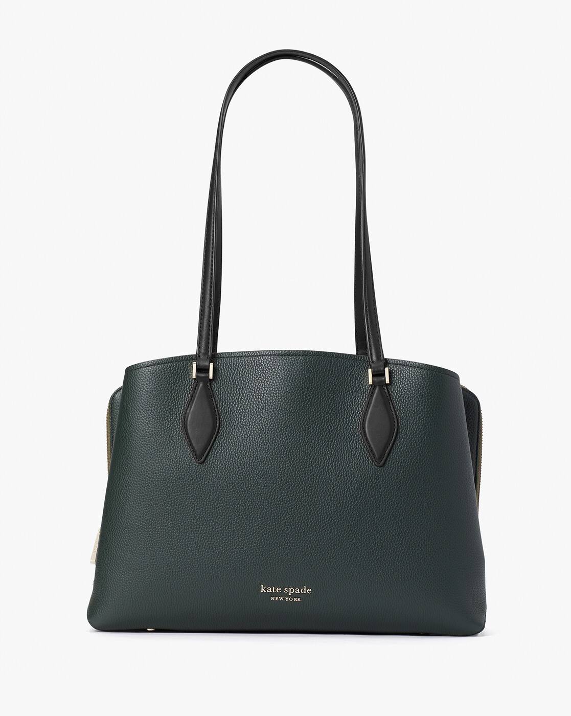 ケイトスペード　ZEEZEE LARGE WORK TOTE トート Buy KATE SPADE Zeezee Large Work Tote Bag | Black Color Women