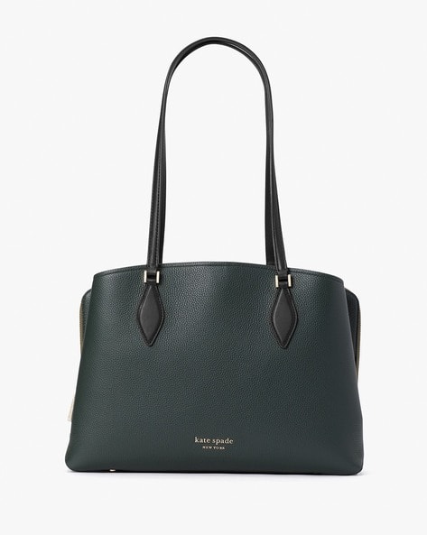 Buy KATE SPADE Zeezee Large Work Tote Bag | Black Color Women