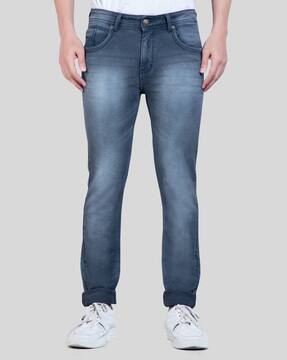 Buy Grey Jeans for Men by HJ HASASI 