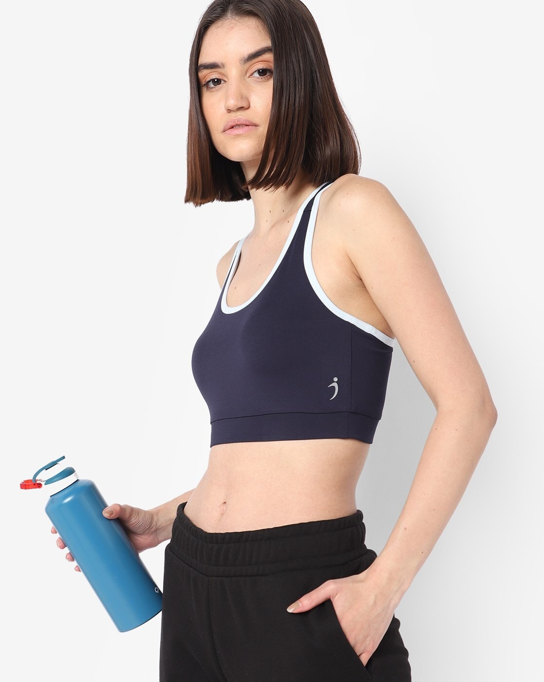 Athleisure E123 Vest Inbuilt Sports Bra