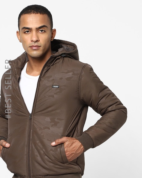 Buy Navy Blue & Grey Jackets & Coats for Men by NETPLAY Online | Ajio.com