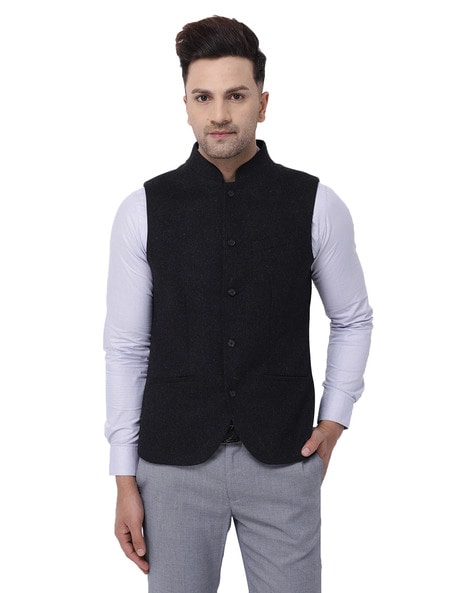 black waistcoat online